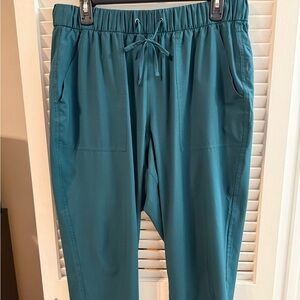 Old Navy, active trousers, teal, size large